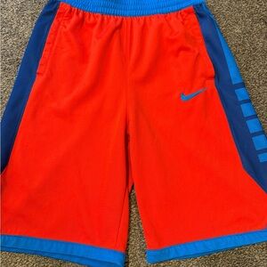 Nike Kids Red and Blue Shorts